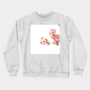 Pink Flower Crewneck Sweatshirt